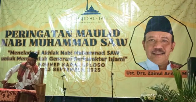 Penyampaian tausyiah dari pemateri
