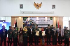 Dekan Fakultas Syariah UIN Malang, Prof. Umi Sumbulah membuka Bimtes Calon Hakim 2026, Kamis (13/8)./dok.UIN Malang