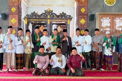 Warga Belung Malang antusias bershalawat memperingati Maulid Nabi Muhammad SAW 1448 Hijriah./dok.istimewa