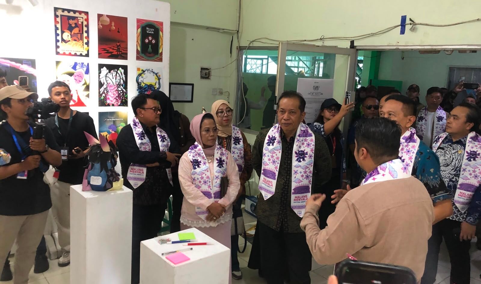 Sri Untari saat Festival Mbois 11 Malang Menyala
