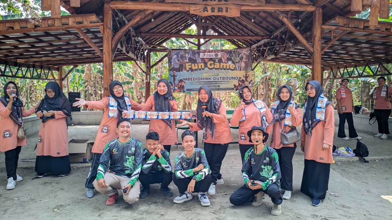 IGTKI PGRI Bojonegoro Fun Game dan Outbound di Trucuk Bojonegoro