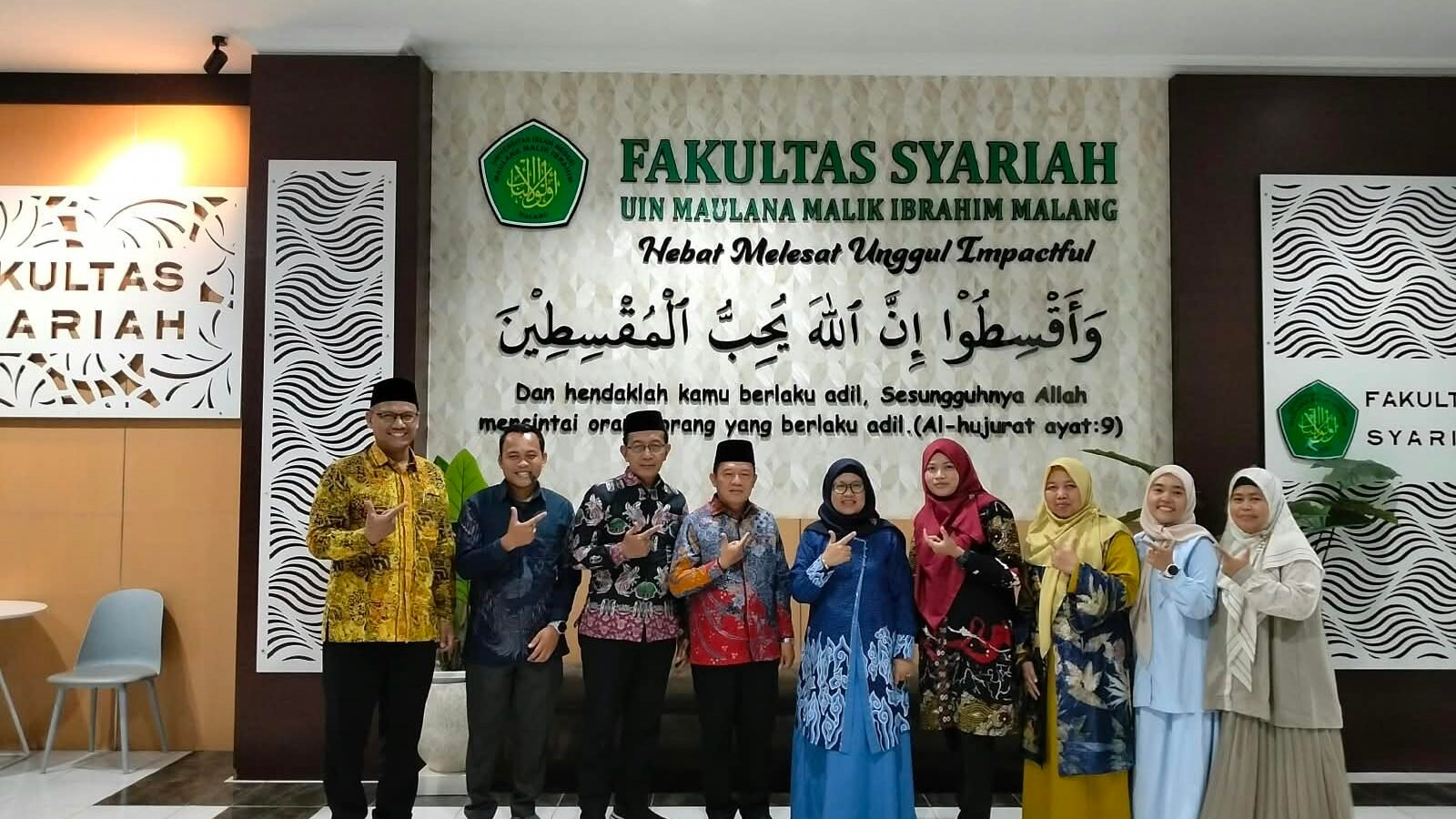 Fakultas Syariah UINSU Medan mengunjungi Fakultas Syariah UIN Malang untuk belajar ekoteologi dan tata kelola./dok.UIN Malang