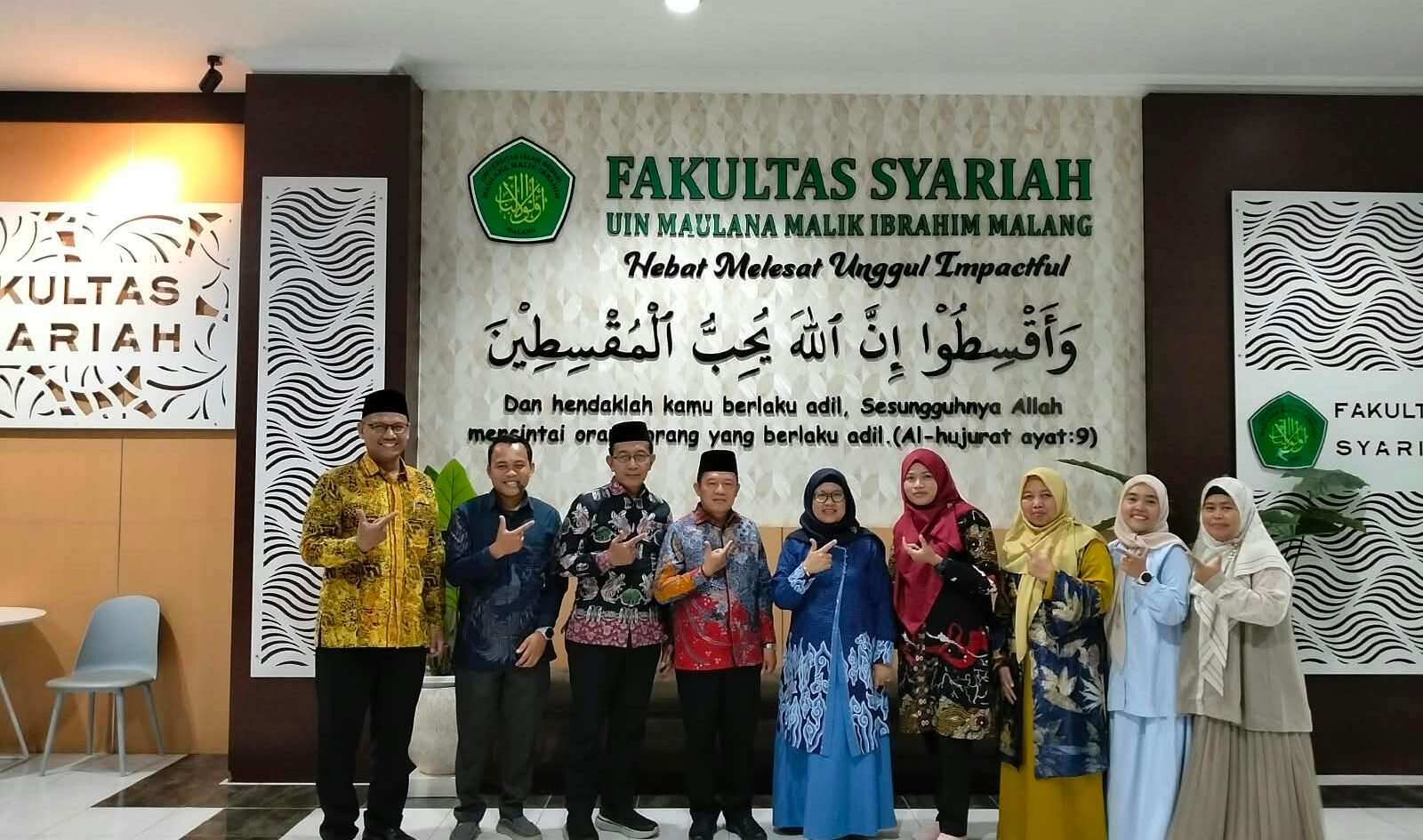 Fakultas Syariah UINSU Medan mengunjungi Fakultas Syariah UIN Malang untuk belajar ekoteologi dan tata kelola./dok.UIN Malang