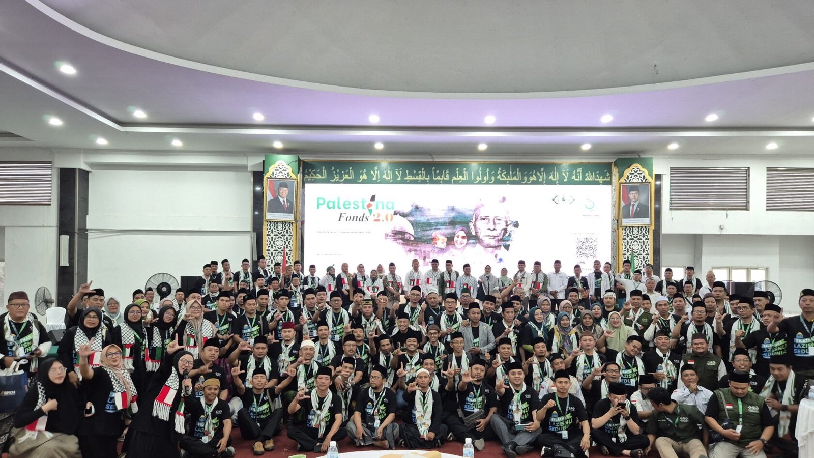 NU-Care LAZISNU PCNU Kabupaten Ngawi hadiri Palestina Fonds 2.0, yang menjadi rangkaian acara LAZISNU PBNU dan PWNU Jatim di Muktamar ke-35 NU./dok.QONY
