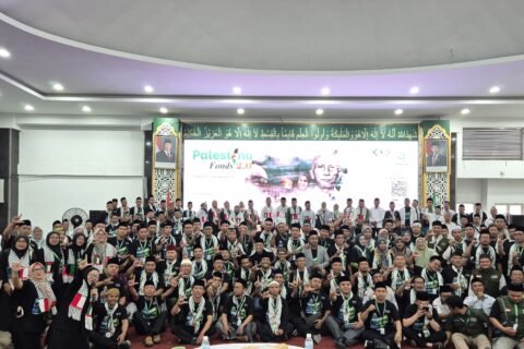 NU-Care LAZISNU PCNU Kabupaten Ngawi hadiri Palestina Fonds 2.0, yang menjadi rangkaian acara LAZISNU PBNU dan PWNU Jatim di Muktamar ke-35 NU./dok.QONY