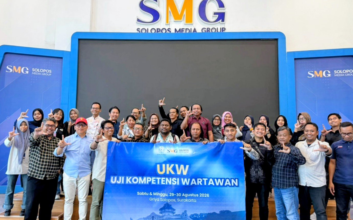 Wartawan Jatimsatunews lolos UKW 2026 di Griya Solopos, Surakarta, (29–30 Agustus)./dok.DNY
