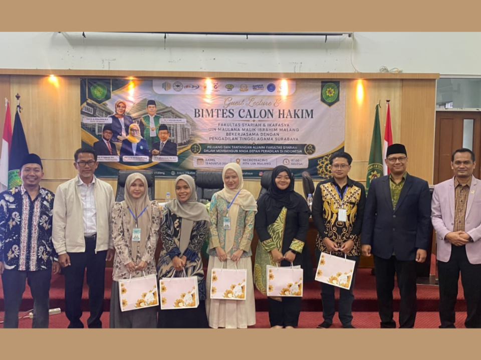 Fakultas Syariah UIN Malang menggandeng PTA Surabaya untuk membekali alumni sebagai calon hakim./dok.UIN Malang