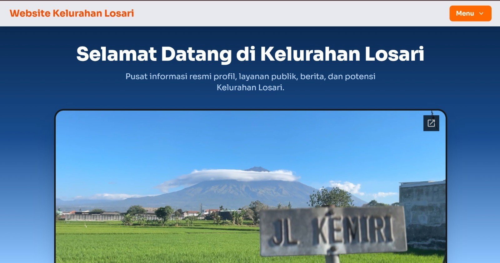 MMD UB Kembangkan Website Profil Kelurahan Losari untuk Digitalisasi Informasi
