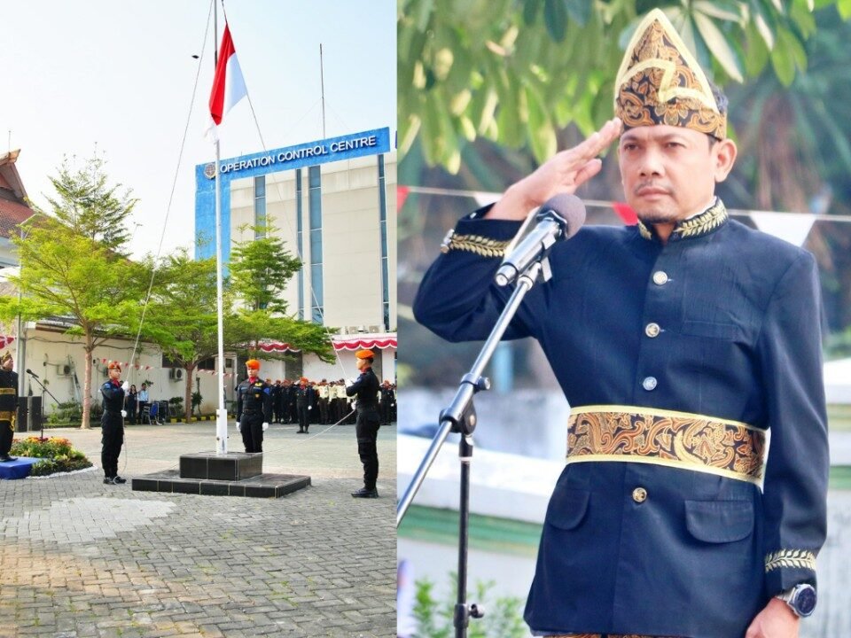 KAI Daop 7 Madiun melaksanakan Upacara Kemerdekaan ke-81 Republik Indonesia, Senin 17 Agustus 2026./dok.DNY-HUM