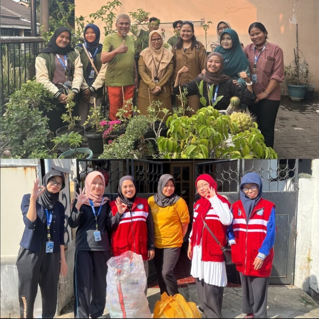 Program Pilah Sampah Anorganik dan Organik Pisang Danor di Kelurahan Rungkut Tengah, Surabaya