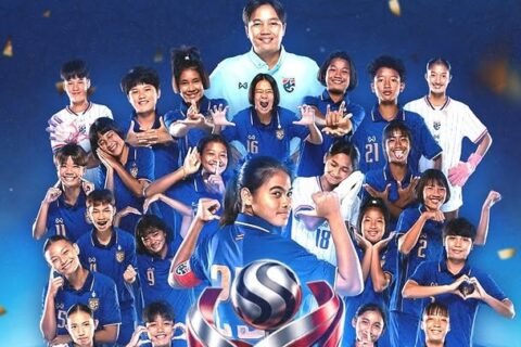 Thailand juara Srikandi Merdeka Cup 2026 usai mengalahkan Timnas Putri Indonesia Garuda Pertiwi U-16 di final (23/8)./Instagram @srikandimerdekacup