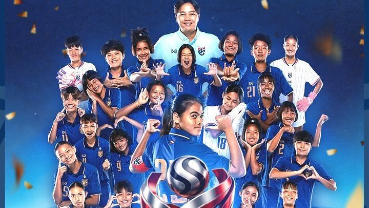 Thailand juara Srikandi Merdeka Cup 2026 usai mengalahkan Timnas Putri Indonesia Garuda Pertiwi U-16 di final (23/8)./Instagram @srikandimerdekacup