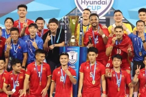 Vietnam juara Piala AFF 2026 dan 3 sejarah gemilang yang terukir di Hanoi (26/8)./Instagram @aseanutdfc