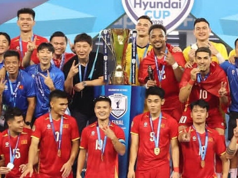 Vietnam juara Piala AFF 2026 dan 3 sejarah gemilang yang terukir di Hanoi (26/8)./Instagram @aseanutdfc