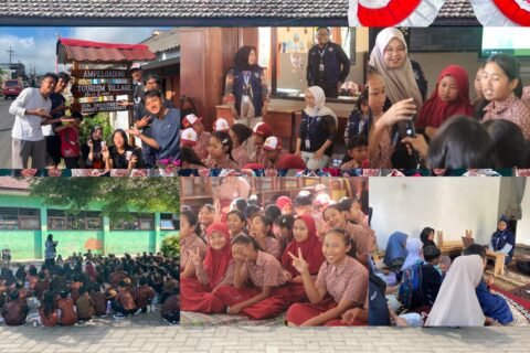 KKN 122 UMM mendampingi pendidikan siswa Desa Ampelgading