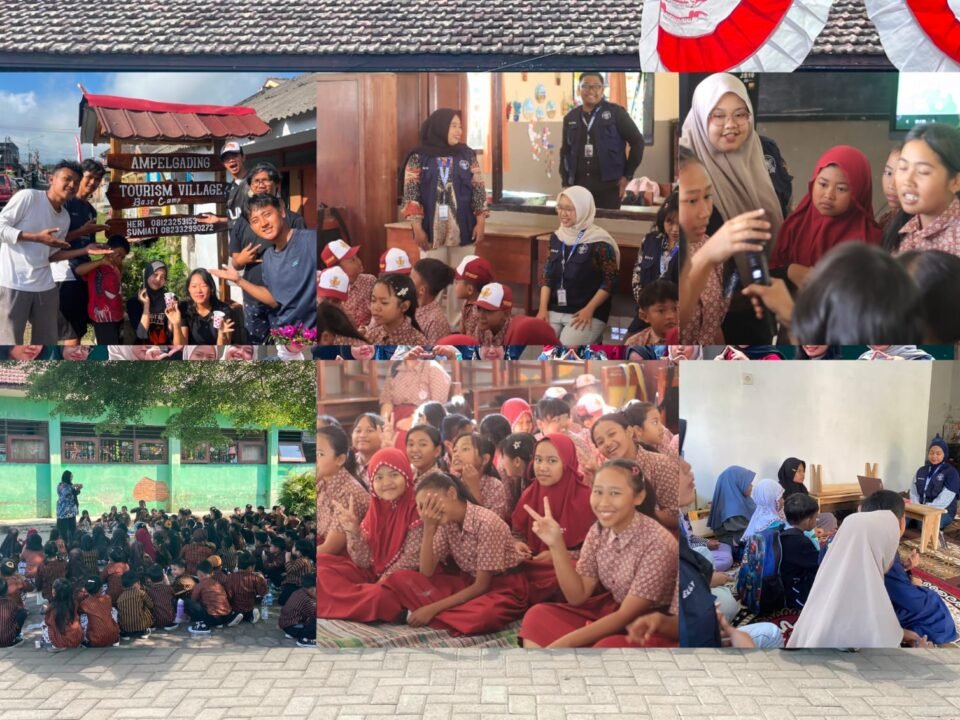KKN 122 UMM mendampingi pendidikan siswa Desa Ampelgading