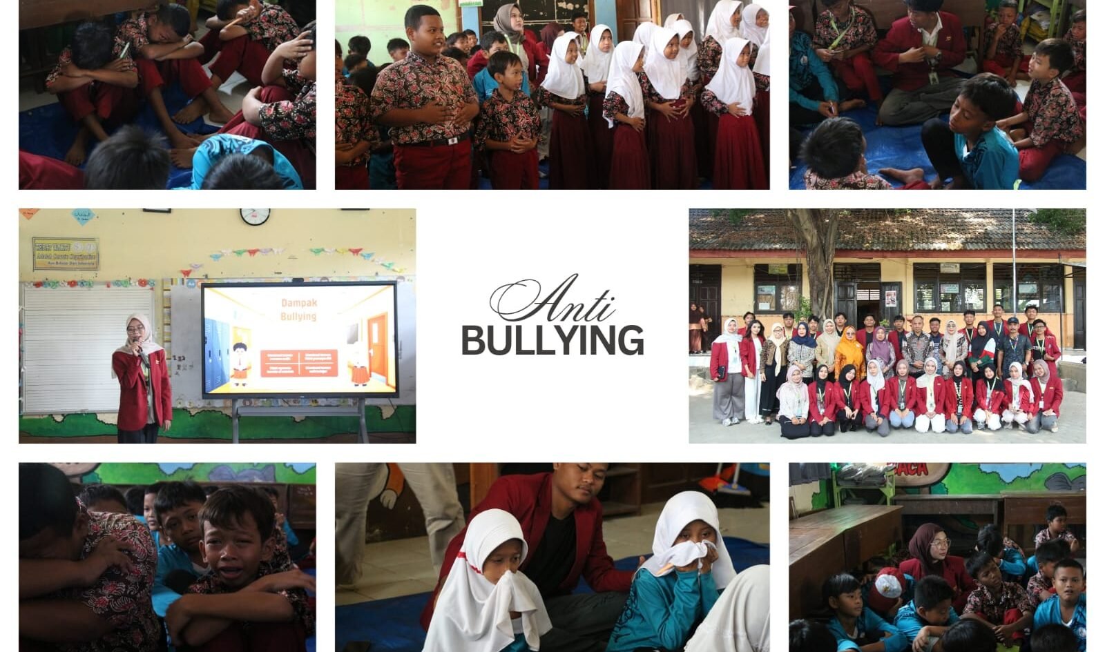 Dokumentasi KKN 193 UMM Edukasi Siswa SDN 1 Jatimulyo tentang Bahaya Bullying Sejak Dini
