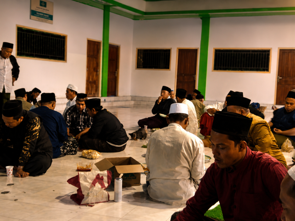 11.000 sholawat telah dilantunkan, doa telah dipanjatkan, dan Baria’an menjadi penutup penuh keakraban.