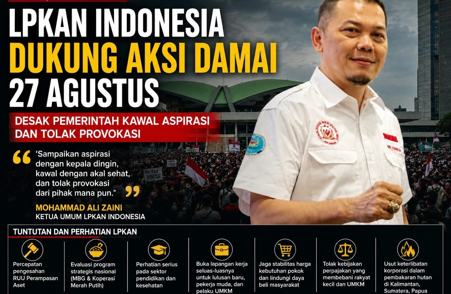 Ketua umum DPP LPKAN Indonesia