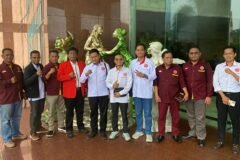 Ketua DPW PERADIN Jawa Timur, H. Achmad Farid, SE., SH., MH., MM., CNs., bersama jajaran pengurus DPW PERADIN Jawa Timur menghadiri Rapat Kerja Nasional (Rakernas) PERADIN 2026 yang diselenggarakan di Hotel Ciputra, Grogol, Jakarta Barat, Sabtu, 29 Agustus 2026.