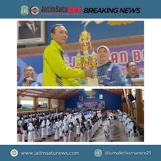 Ribuan Atlet Voli Jawa-Bali Adu Prestasi di SMAN 1 Turen