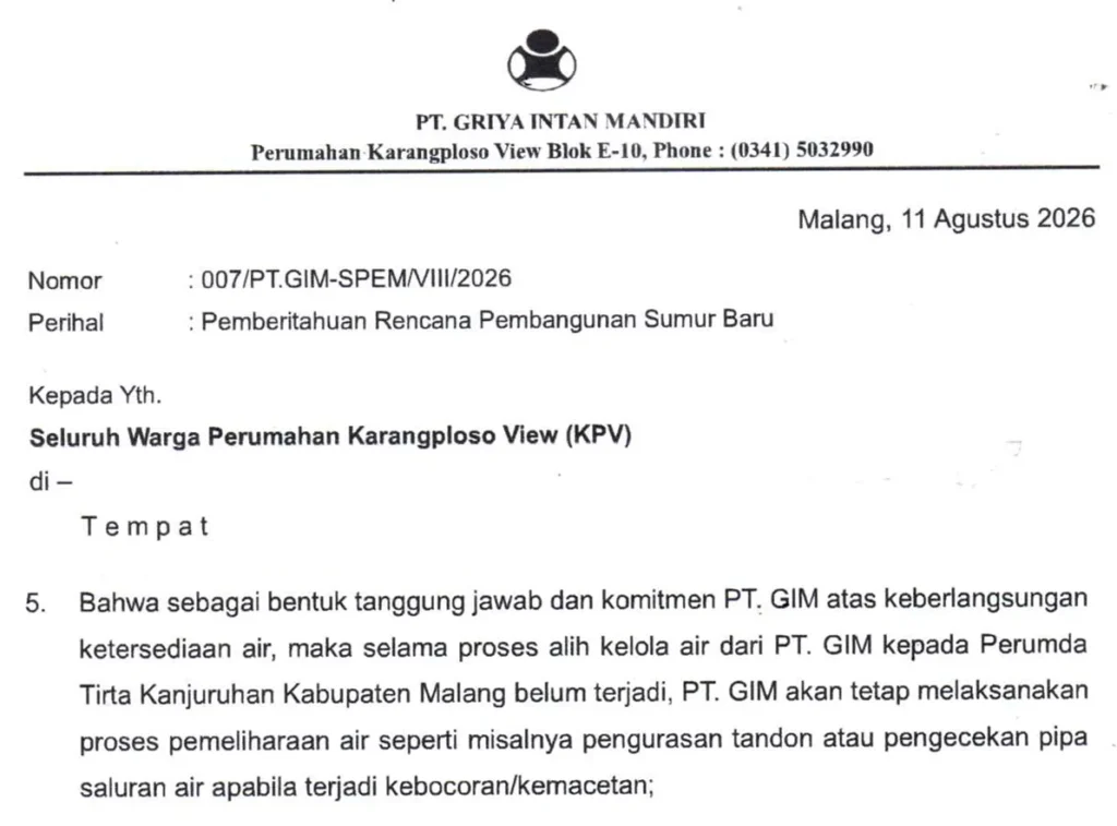potongan-surat-pemberitahuan-rencana-pembangunan-sumur-baru-kpv