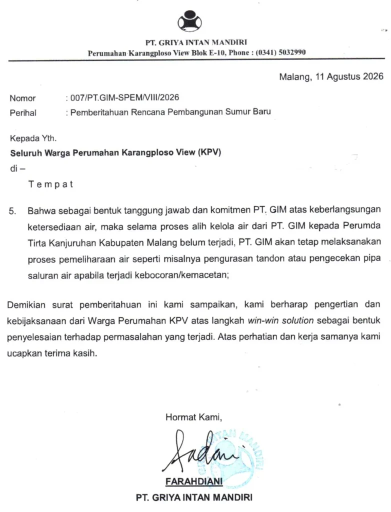 potongan-surat-pemberitahuan-rencana-pembangunan-sumur-baru-kpv-berttd