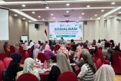 Suasana antusiasme puluhan peserta saat menyimak pemaparan materi dan penguatan langsung dari Anggota DPRD Jatim, Hikmah Bafaqih, di Savana Hotel & Convention Malang, Minggu (30/8/2026).