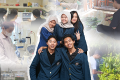 Dokumentasi Mahasiswa Undip Teliti Potensi Daun Mangrove Lindur sebagai Kandidat Antikanker. /Dok.Istimewa