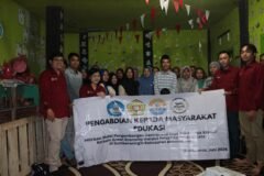 Dokumentasi Bersama Kegiatan Tingkatkan Daya Saing Desa Kluncing, Tim PKM Gelar Pelatihan Gastronomi Kopi Berbasis Green Economy