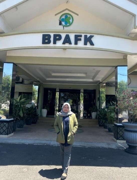Dokumentasi Foto Depan Balai Pengamanan Alat dan Fasilitas Kesehatan (BPAFK)