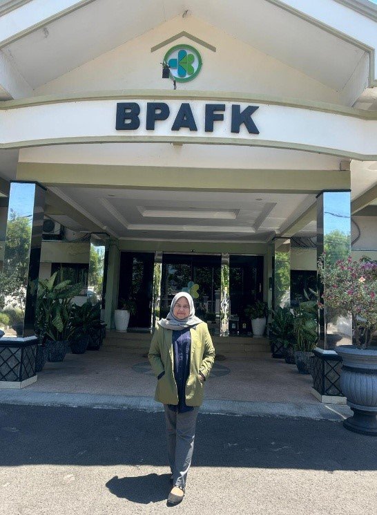 Dokumentasi Foto Depan Balai Pengamanan Alat dan Fasilitas Kesehatan (BPAFK)