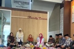 Rektor UIN Malang dan Dekan Fakultas Syariah di Khotmil Alquran, Jumat (4/9)./dok.UIN Malang