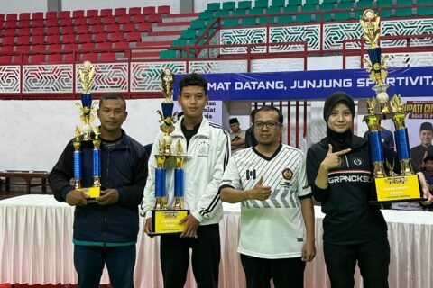 Kontingen Pagar Nusa Kab. Malang PAC Sumawe pada ajang Bupati Malang Cup 2026./dok.ROF