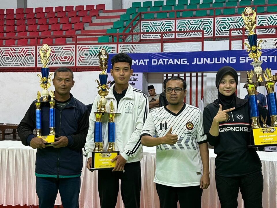 Kontingen Pagar Nusa Kab. Malang PAC Sumawe pada ajang Bupati Malang Cup 2026./dok.ROF