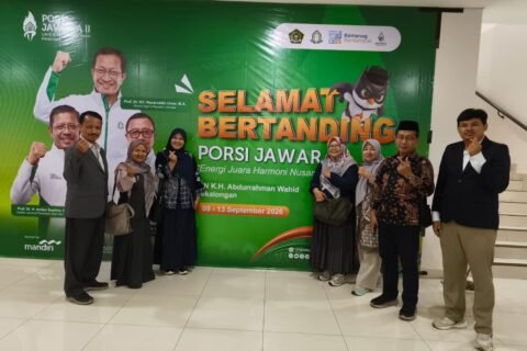 Jajaran dekanat lintas fakultas UIN Malang hadir dalam PORSI Jawara II di UIN KH Abdurrahman Wahid, Pekalongan./dok.UIN Malang