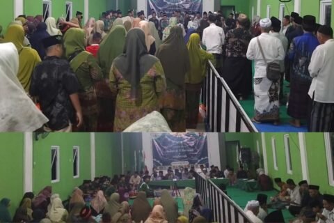Lailatul Ijtima dan Istigasah MWCNU Widodaren, Senin (15/9/2026) malam bersama ranting Sidolaju sebagai shohibul bait./dok.QONY