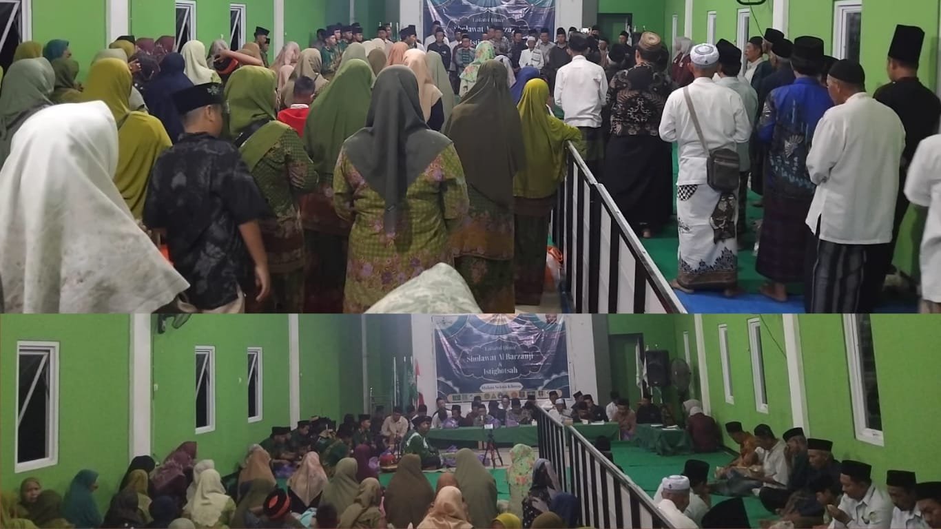 Lailatul Ijtima dan Istigasah MWCNU Widodaren, Senin (15/9/2026) malam bersama ranting Sidolaju sebagai shohibul bait./dok.QONY