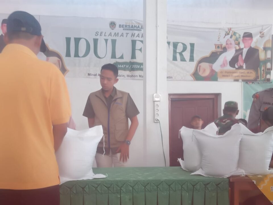 Bulog gerak cepat dalam menyalurkan bantuan pangan ke Kabupaten Madiun./dok.DNY