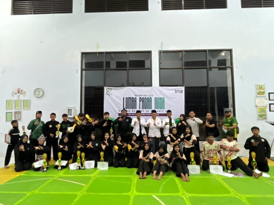 Sinergi Pagar Nusa dan LP Ma'arif di Ma'arif Day 2026 yang diikuti 220 pesilat muda./dok.ROF