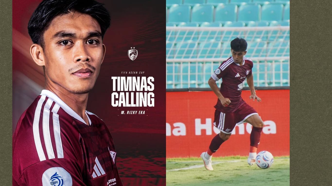 Rizky Pratama menggantikan Yakob Sayuri untuk membela Timnas Indonesia di FIFA ASEAN Cup 2026./Instagram @psm_makassar