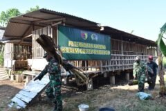 Kodim Ponorogo membentuk satgas Kompi Produksi untuk menyukseskan program pemerintah dan komando atas terhadap ketahanan pangan./dok.DNY