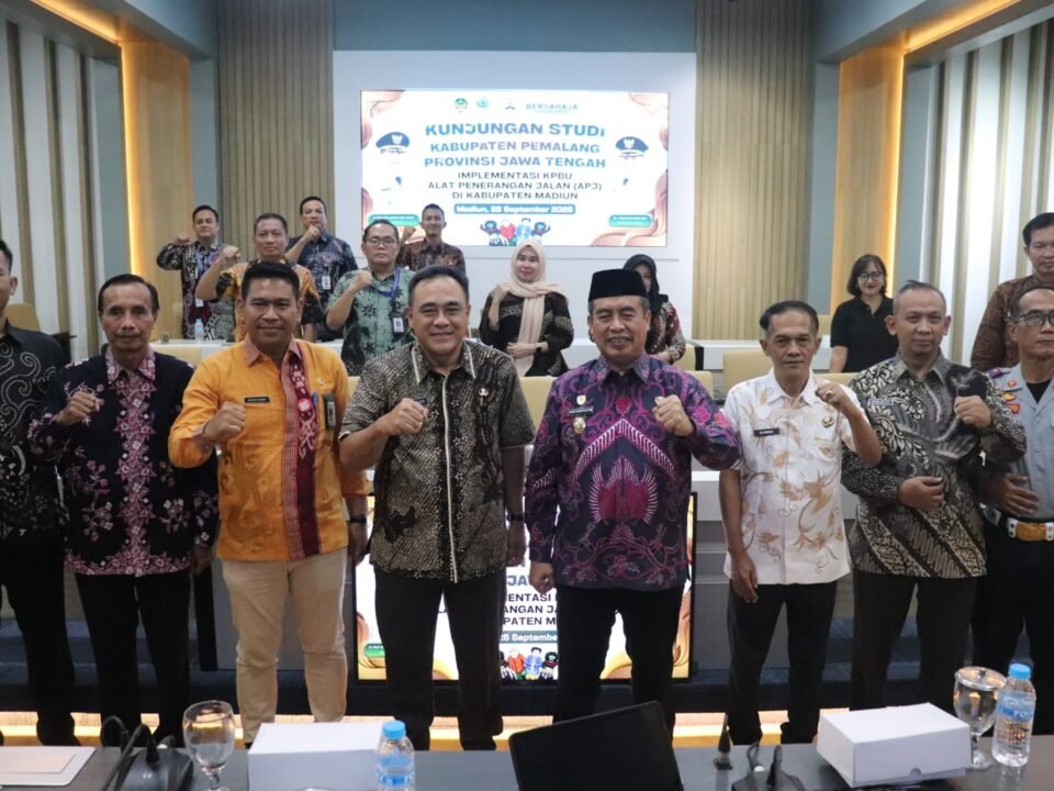 Pemkab Pemalang mengunjungi Pemkab Madiun untuk studi tiru skema KPBU APJ./dok.Kominfo-DNY
