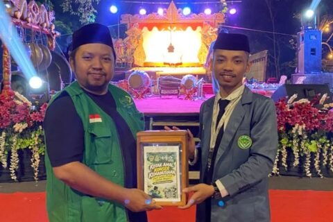 Kolaborasi antara NU-Care LAZISNU PCNU Ngawi dengan IPNU-IPPNU Ngawi dan GenRe untuk Konser Kemanusiaan 2026./dok.QONY