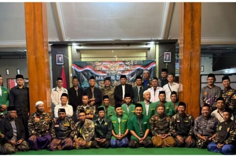 Ngaji Qanun Asasi Mbah Hasyim, Ansor Poncokusumo Malang memperkuat sinergi hingga tingkat ranting./dok.ROF