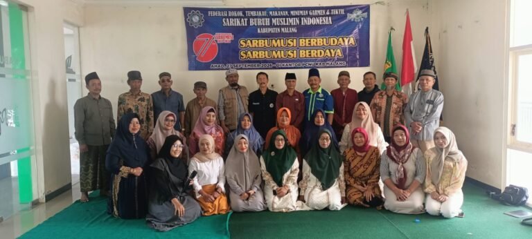 Sarikat Buruh memperingati Harlah ke-71 Sarbumusi di Kabupaten Malang pada Minggu, 27 September 2026./dok.ROF