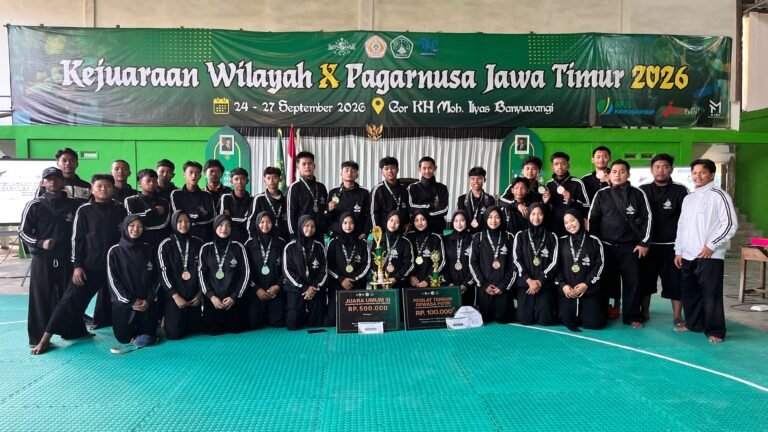 Pagar Nusa Kabupaten Malang Juara Umum III Tingkat Jatim 2026, berhasil menjaga tradisi juara./dok.ROF