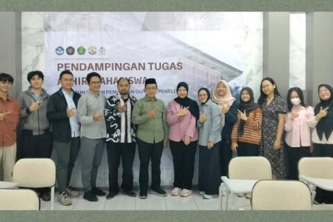 Di UIN Malang, mahasiswa Fakultas Hukum UB mendapat pembekalan teknik penyusunan outline penelitian./dok.UIN Malang