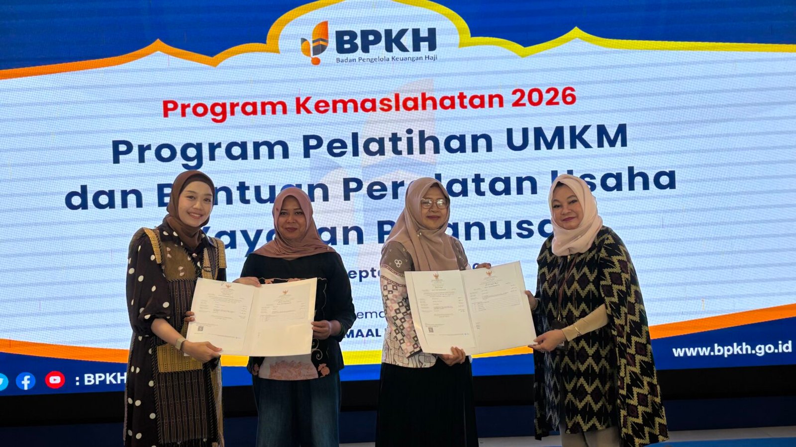 UMKM kriya tekstil Malang mengikuti pelatihan BPKH