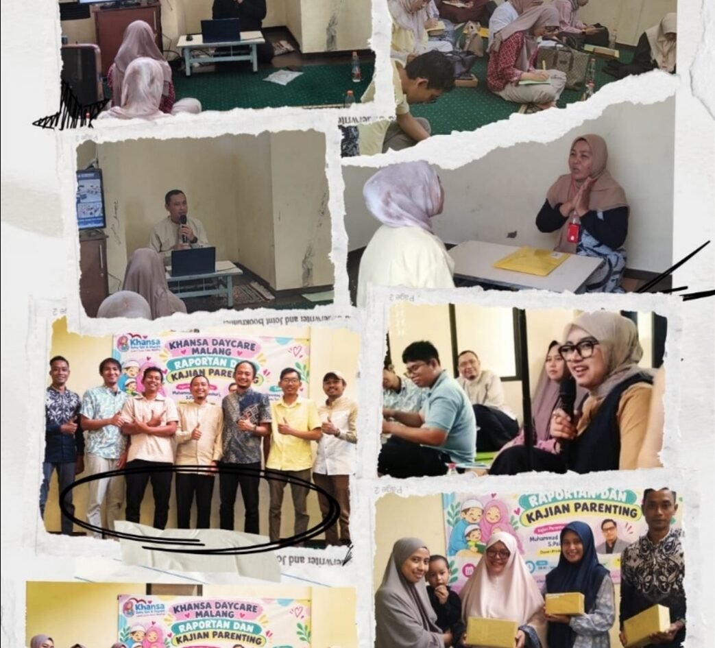 Potret kebersamaan keluarga KDM dalam acara kegiatan Rapotan da Kajian Parenting.